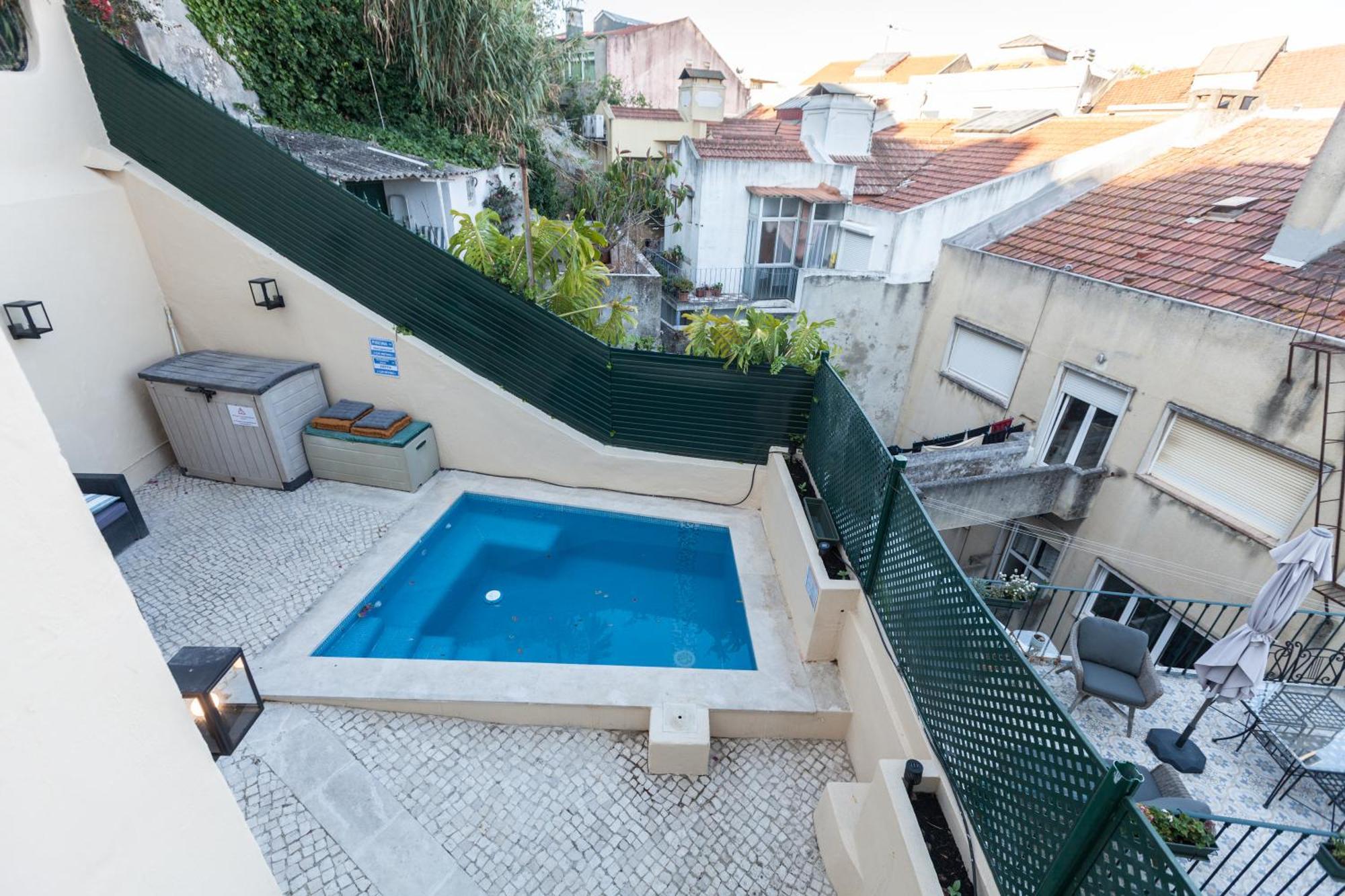 Flh Graca Charming Duplex With Small Pool 리스본 외부 사진