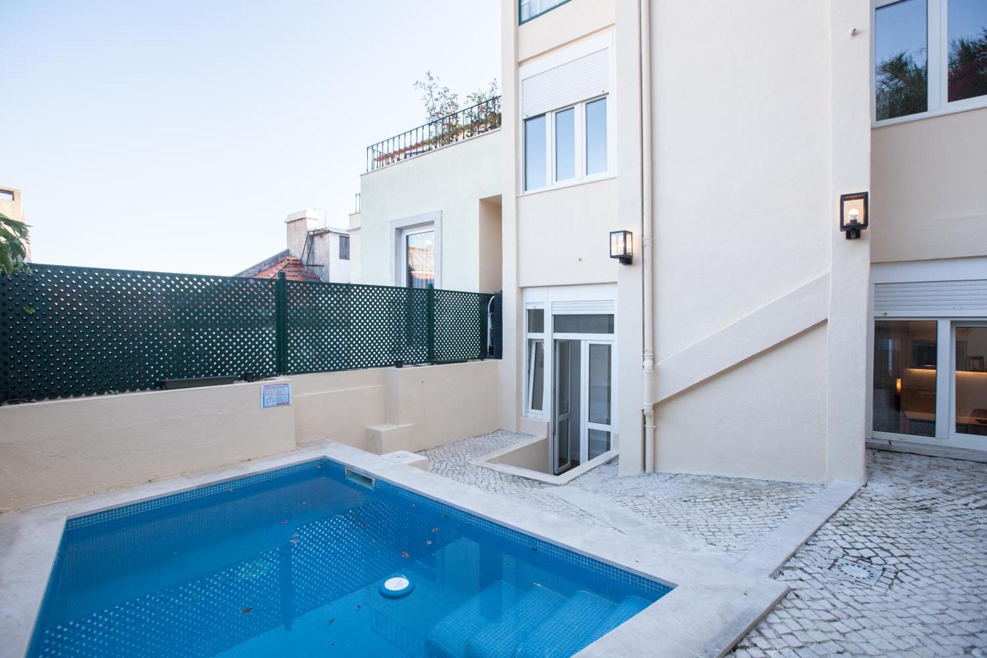 Flh Graca Charming Duplex With Small Pool 리스본 외부 사진