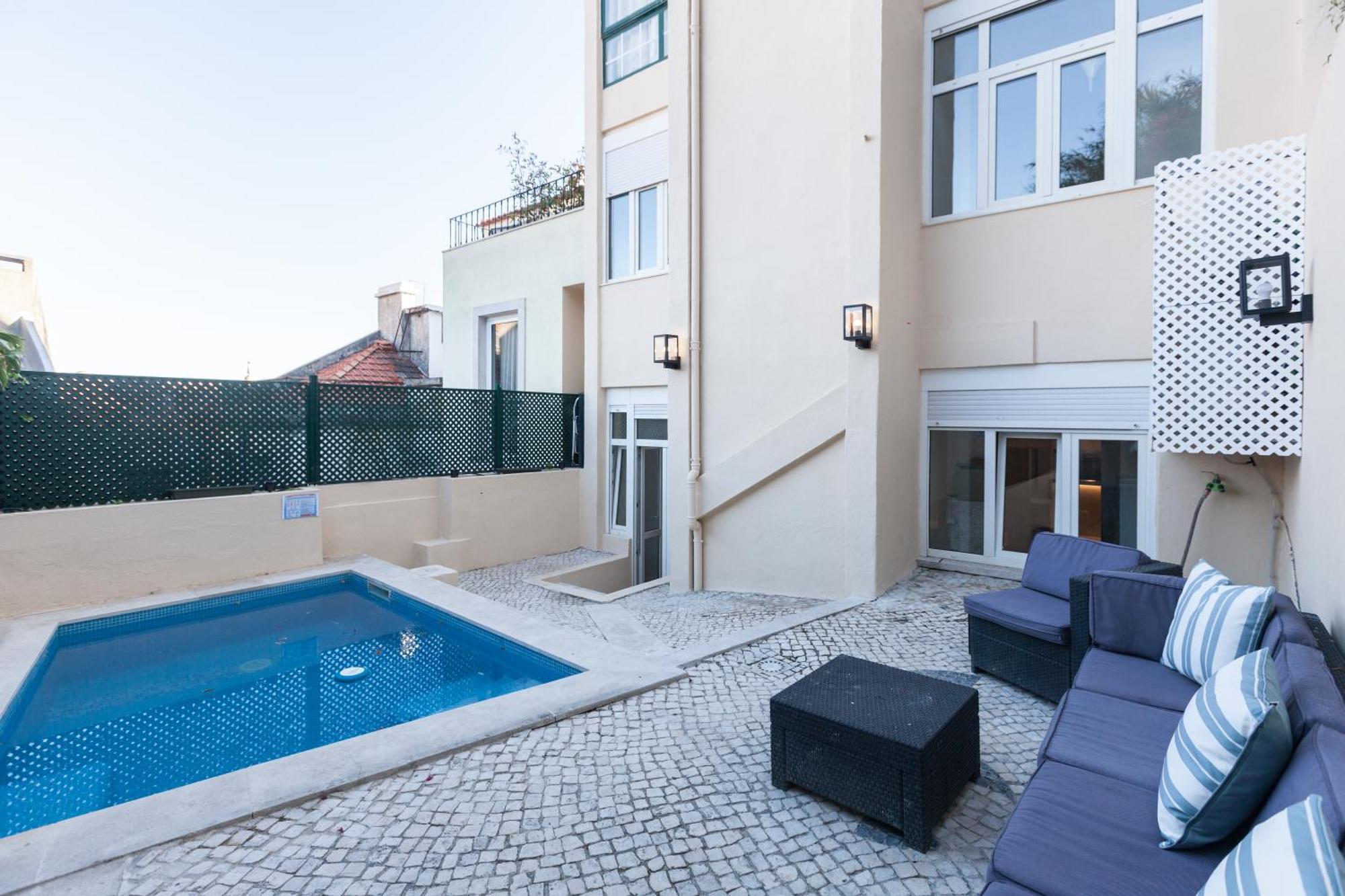 Flh Graca Charming Duplex With Small Pool 리스본 외부 사진