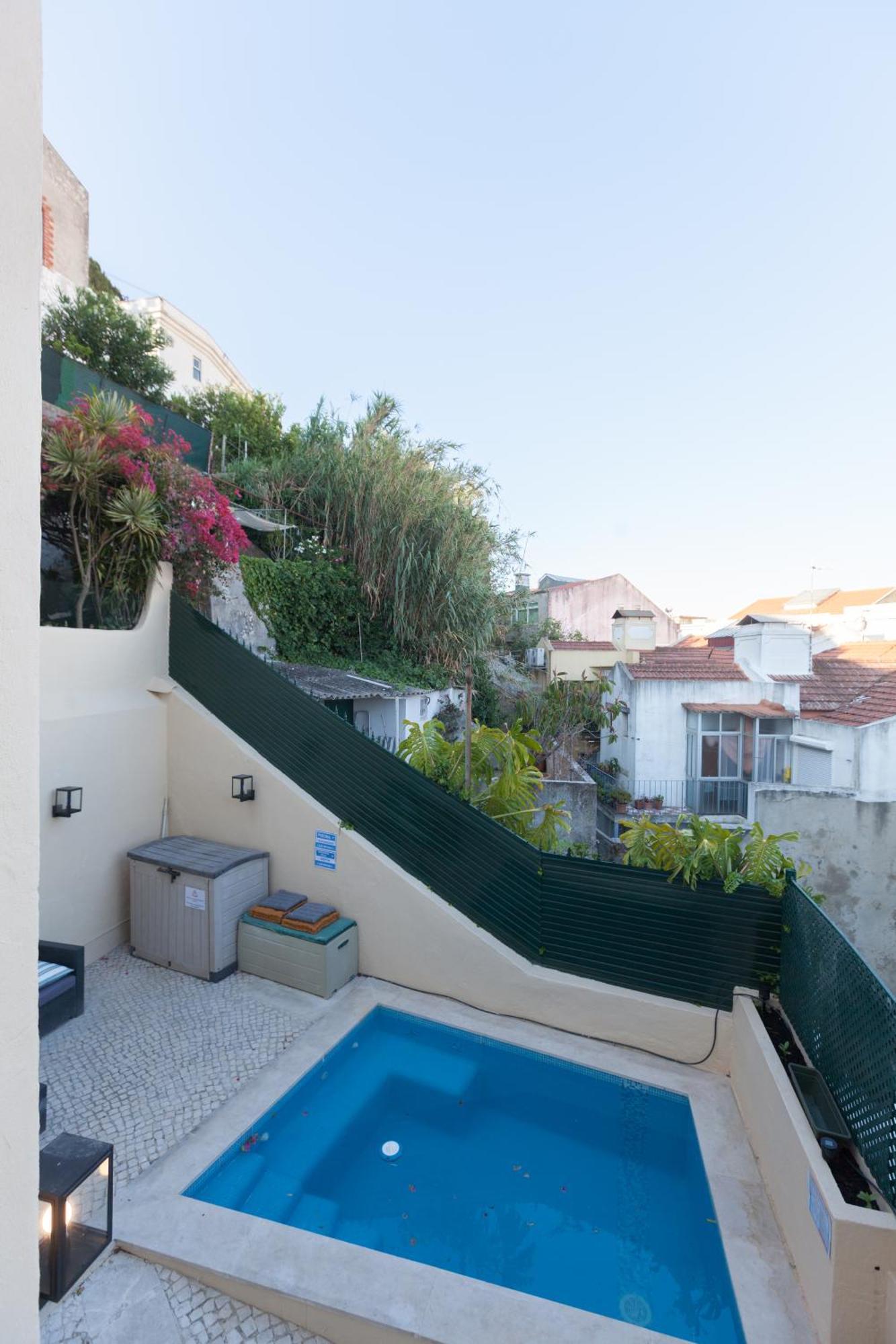 Flh Graca Charming Duplex With Small Pool 리스본 외부 사진